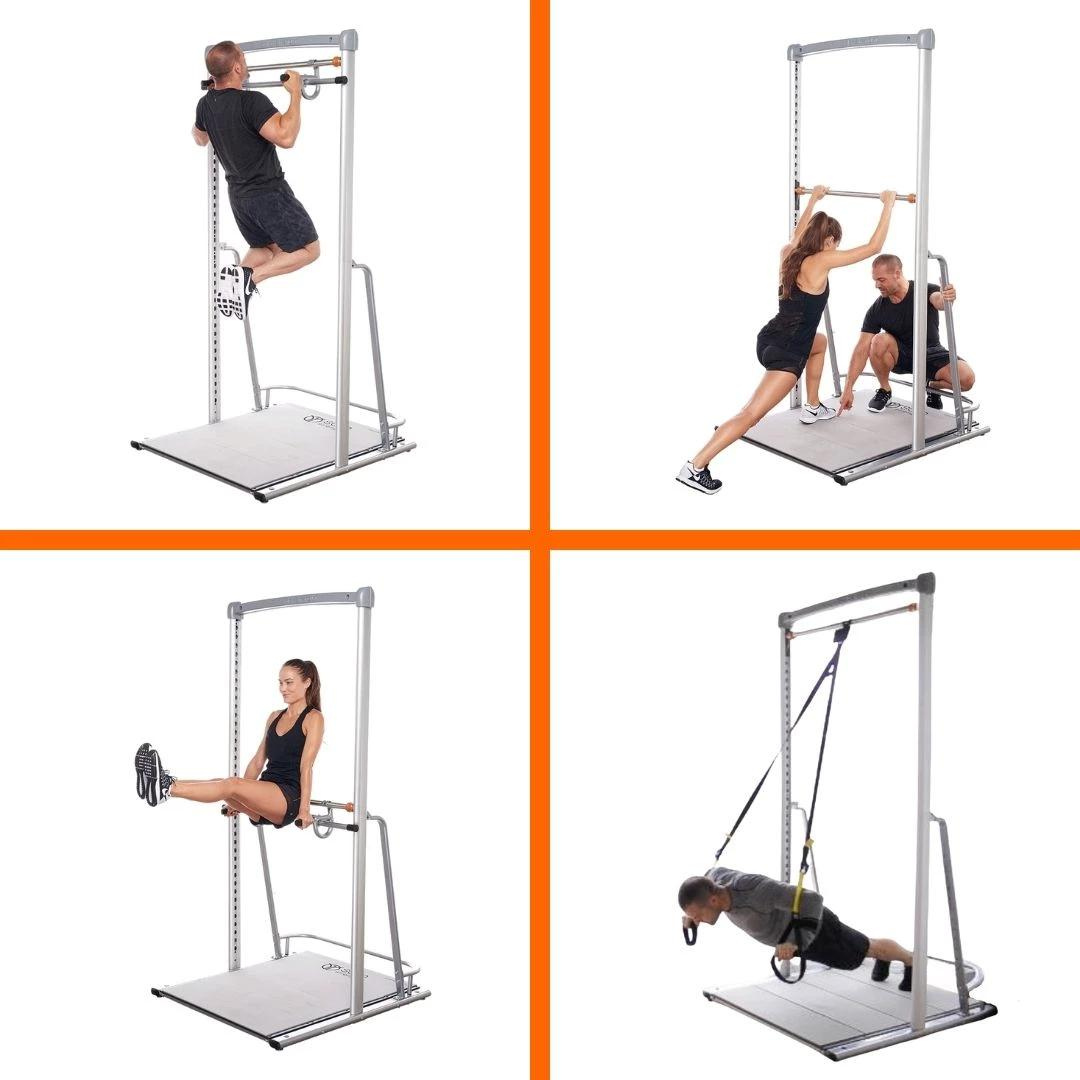 SoloStrength Ultimate Freestanding Pull Up Bar Training Station