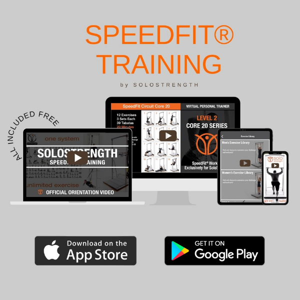 SpeedFit Bodyweight Workout Circuit Training With SoloStrength Home Gym Equipment