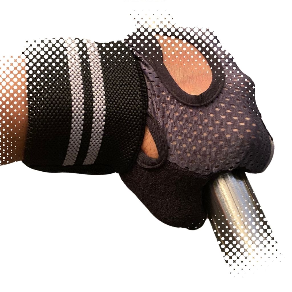 Lightweight and strong grip highly breathable powergrip training weight lifting gloves with wrist support - SoloStrength