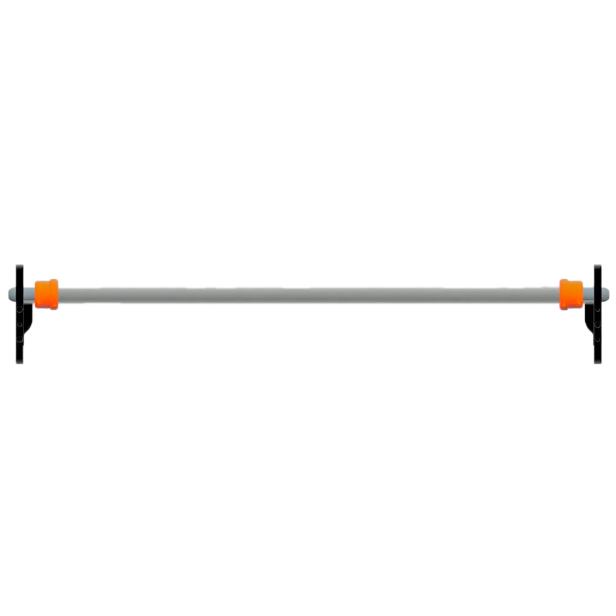 Adjustable Height Exercise Bar (Optional 2nd Bar-Front View) - SoloStrength